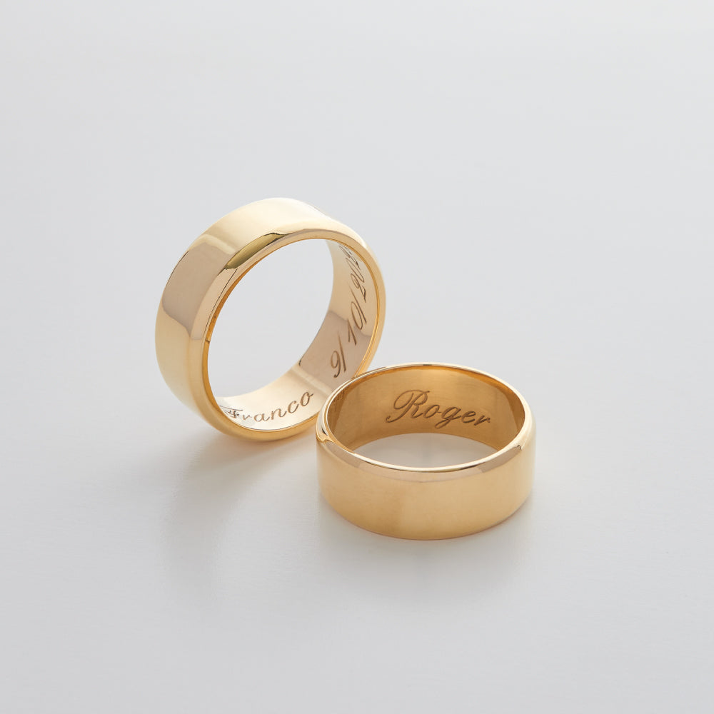 Fedi Nuziali Classiche in Oro