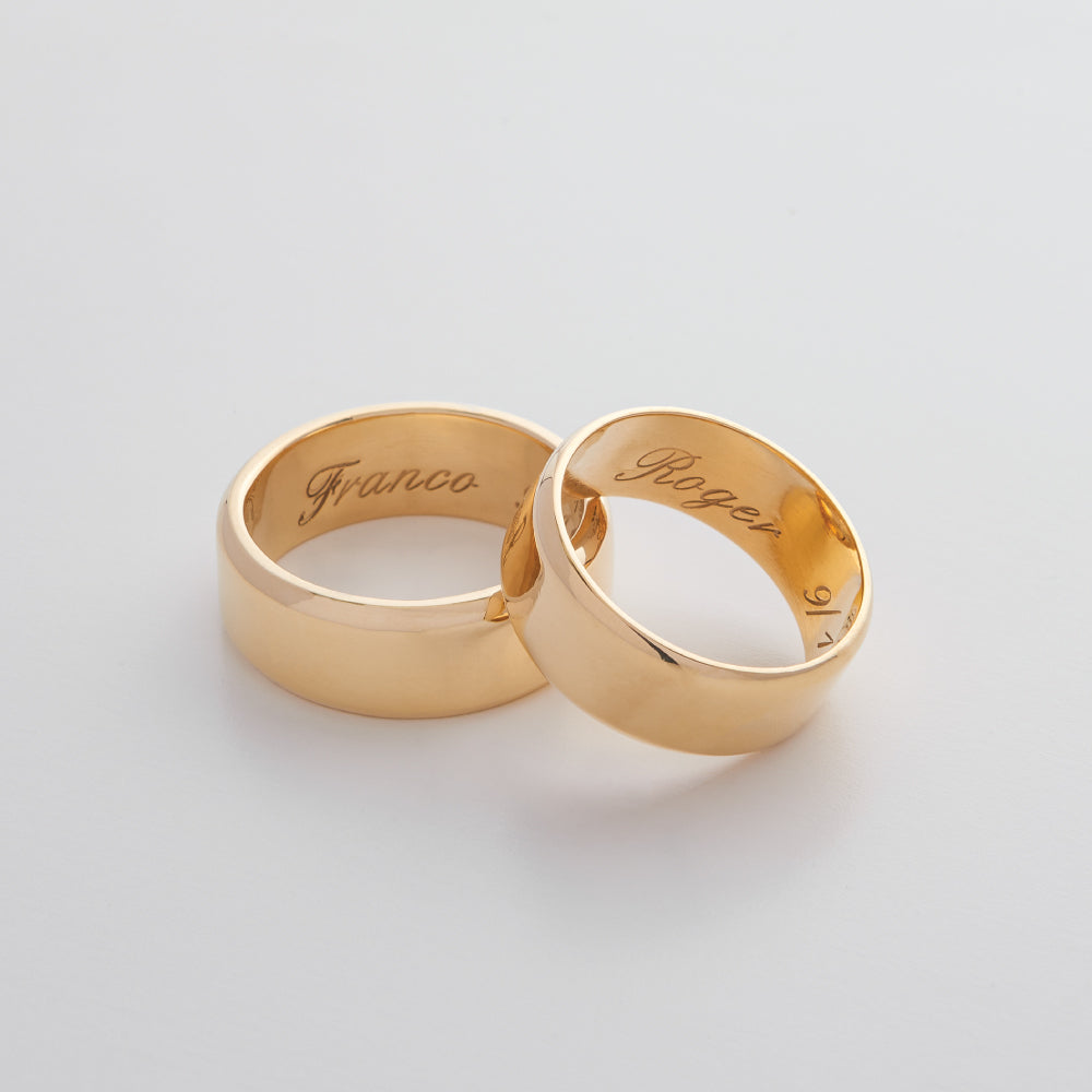 Fedi Nuziali Classiche in Oro